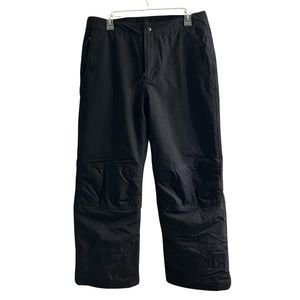 Medium Black Land’s End Squall Snow Pants (Men’s or Unisex)